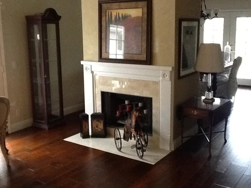 DIY my ugly 1970’s fireplace