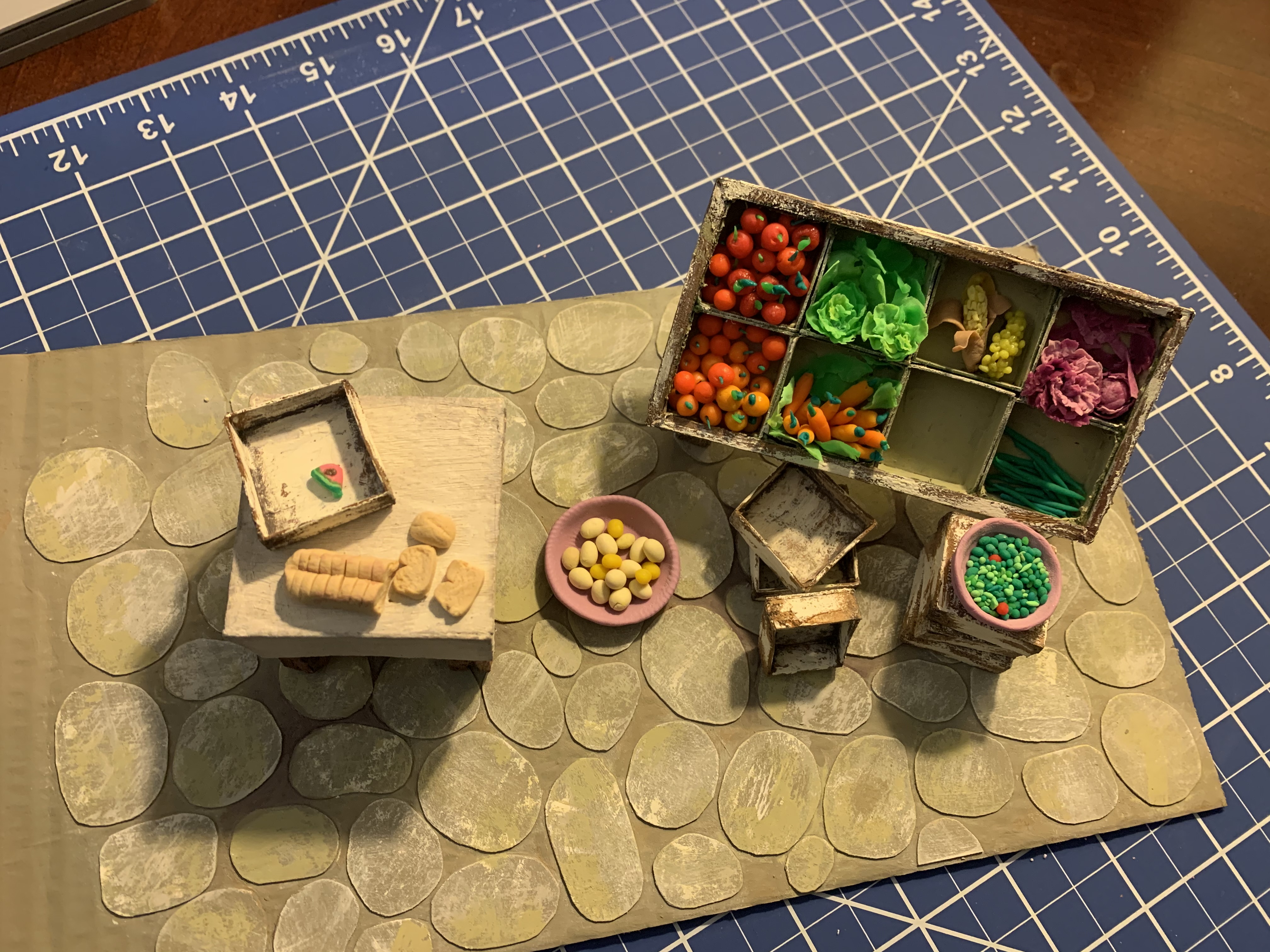 A Mix Of The First Miniatures I Made